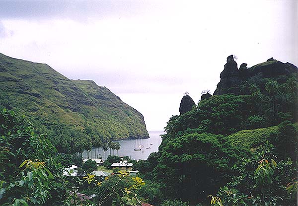 Havave, vista desde la colina